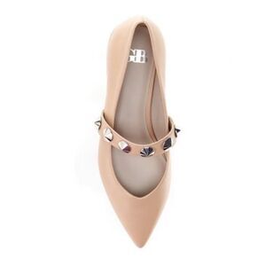 GB '4-Ever' Leather Studded Mary Jane Flats                                  367